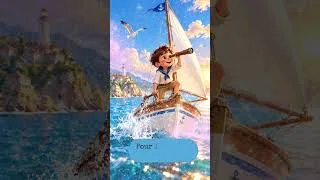 Miniature : Sur le bateau de Timéo chanson didactique enfants 6 a 8 ans. La séquence complète, bientôt en ligne