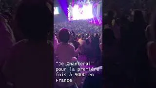 Miniature : "Je chanterai" pour la première fois à 9000 en France