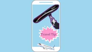 Miniature : ✈️ 🇺🇸 Travel Tip of the day  #03 | Bring your Digital Luggage Scale with you