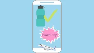 Miniature : Veda 02 travel tips | bring an empty bottle of water