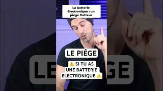 Miniature : LE piège des batteries électroniques 😬 #batterie #drums #drummer #batteur #coursdebatterie #musique