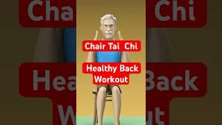 Miniature : Chair Tai   Chi - Healthy Back Workout #chairtaichi #chairworkout