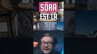 Miniature : Sora est là ! OpenAI lâche le monstre ! #sora