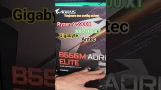 Miniature : ma bête de course. #pc #amd #ryzen #rx7700xt