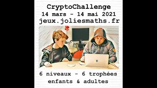 Miniature : CryptoChallenge - 14 mars-14 mai 2021