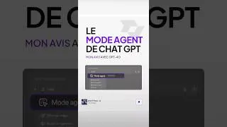 Miniature : L'Agent ChatGPT, hype ou réalité ?
