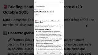 Miniature : L’IA qui lit le marché avant toi – KickStart Weekly du 19 octobre 📈🔥 | Jordan Belfort AI