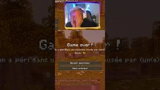 Miniature : Quand ta première survie hardcore sur Minecraft ne se passe pas très bien ...