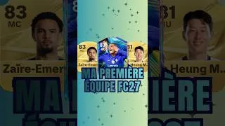 Miniature : Ma première équipe sur FC27 ✅ #easportsfc #fifa #fc27 #easportsfc