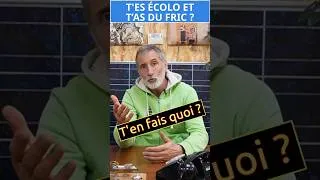 Miniature : Que faire de son argent quand on est écolo ! #ecologie