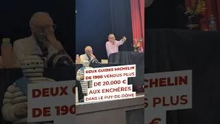 Miniature : Deux guides Michelin vendus plus de 20.000 euros