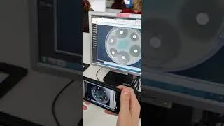 Miniature : Mesure d'un antibiogramme avec son iPhone