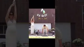Miniature : Our baby is a… 🩷🩵🩷🩵🩷🩵? #genderreveal #babyshower #parentstobe #boyorgirl #genderrevealideas