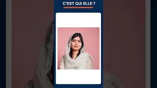 Miniature : C'est qui elle ? Une militante pour le droit à l'éducation des filles