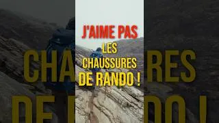 Miniature : J'aime pas les chaussures de rando ! (mais...)