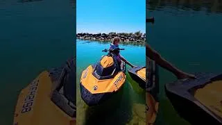 Miniature : Sous 34° Jetski & Moto ☀️ #jetski #enduro #sun #sherco #seadoo