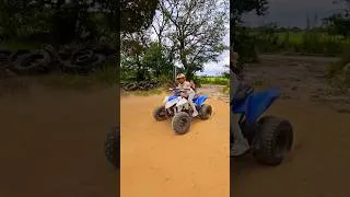 Miniature : Ma fille prend en main son quad 💨 #polaris #atv # quad #girl #girlatv #girlpower #quads