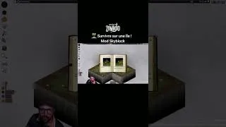 Miniature : Survivre sur une île ! Mod Skyblock #projectzomboid #skyblock  #gaming