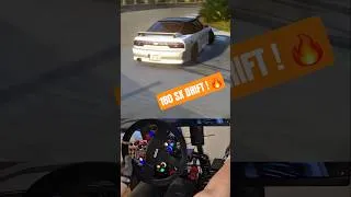 Miniature : Drift en Nissan 180 SX sur assetto corsa  ! #assettocorsamods #assettocorsa #simracing #simagic