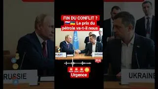 Miniature : FIN DU CONFLIT ? 🇷🇺🇺🇦 Le prix du pétrole va-t-il nous achever ?