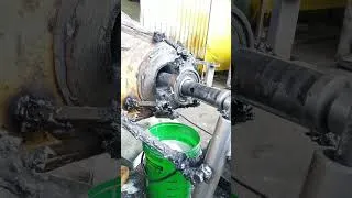 Miniature : HOW TO SMOOTHEN ROUGH EDGES IN EXCAVATOR'S DIPPER STICK DAMAGED HOLE AFTER MIG WELDING PROCESS