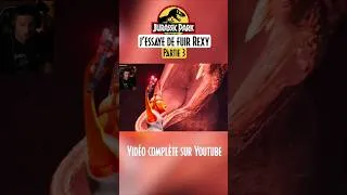 Miniature : La T.Rex de Jurassic Park veut me bouffer 😱 Partie 3 #fortnite #jurassicpark