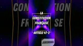 Miniature : Art. 47-2 de la Constitution