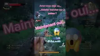 Miniature : Quand Ablette fait son show! #streamergirl #twitch #games #jeuxvidéo #humour #thewitcher3