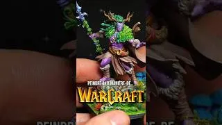 Miniature : J'ai peint Malfurion pour mes elfes sylvains
