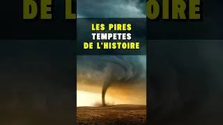 Miniature : Les Pires Tempêtes de L’Histoire !