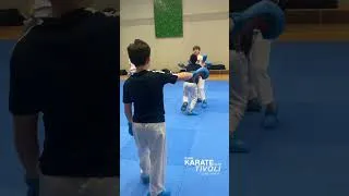 Miniature : Karate Kumite - Reaction Mawashi Geri   #karate #kumite #shorts