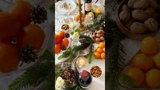 Miniature : Holiday table inspiration straight from Mother Nature (and the French markets all around me)