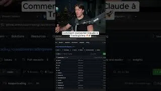 Miniature : Pour connecter Claude à TradingView : https://github.com/kaspertrading/claudeverstradingview