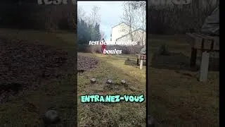 Miniature : 🟢entraînements dans l'herbe #boules #sports #petanqueeverywhere #petanquelife #motivation #petanque
