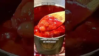 Miniature : Coulis de fraise en 10 minutes - Sauce aux fraises rapide et facile  #shorts