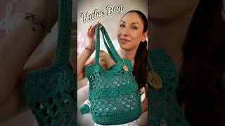 Miniature : Come fare una borsa a secchiello facilissima! 🧶 Tutorial Kalos 🌊 •• #uncinetto #crochet