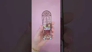 Miniature : Marque-page vitrail