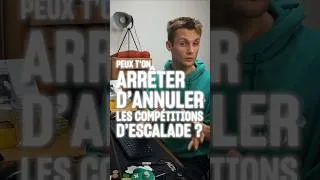 Miniature : Peux t-on arrêter d'annuler les coupes du monde d'escalade ? #climbing #competition #ifsc