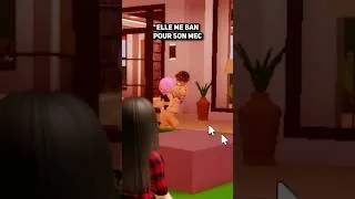 Miniature : ELLE ME BAN POUR SON MEC SUR BROOKHAVEN  #roblox #funny #brookhaven #shorts