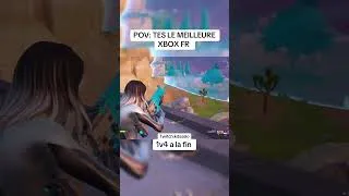 Miniature : 1v4 a la fin il faisait que de spam 😂 #tiktok #fortnite #viral #gaming #fortniteclips
