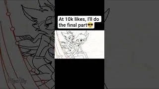 Miniature : I'll do the entire version if that video catches 10k likes 🧡 ❤️✨ #hazbinhotel #huskerdust #animation