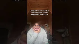 Miniature : Lorsque tu es sur TikTok et que ta situation exacte apparaît sur tes Pour Toi #relatable #humour