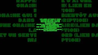 Miniature : Voici tout mes liens pour l'instant.
