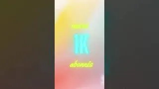 Miniature : Merci pour les 1k la team #shortvideo  #lyrics  #trendingshorts