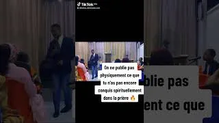 Miniature : on ne publie pas ce que tu n'as pas encore conquis spirituellement dans la prière🙇
