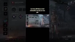 Miniature : mon 9 ème p100 sur dead by daylight et le 3 ème de l'ami @christoHD67