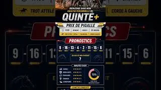 Miniature : Pronostic Quinté+ ENGHIEN (R1) -29 Juillet- Dernière minute