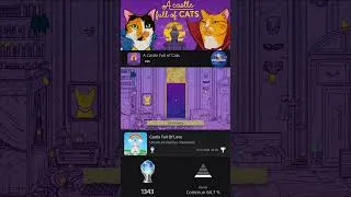 Miniature : 1343ème Platinum Trophy A Castle Full of Cats sur PlayStation 5