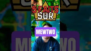 Miniature : 5 FAITS SUR... MEWTWO ! #pokemon #5faitssur #mewtwo