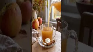 Miniature : Mon jus de pomme à la cannelle 🍎 Tout chaud et gourmand 🍁 #pomme #cuisine #faitmaison #alimentation